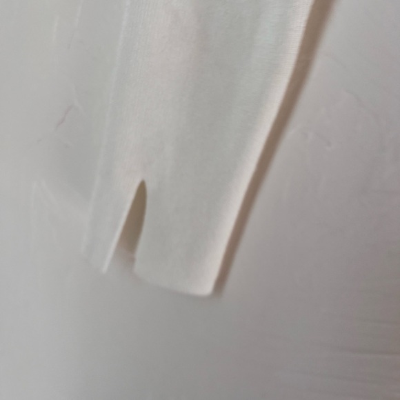 Free People ribbed criss cross back long sleeve knit top size S - Picture 10 of 10